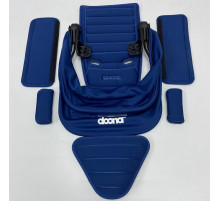 Набор текстиля велосипеда Doona Liki, Royal Blue, синий (КОМПЛЕКТ)