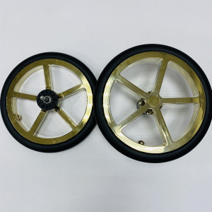 Комплект задних колес для коляски Cybex PRIAM 4, GOLD