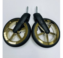 Комплект передних колёс для коляски Cybex PRIAM 4, GOLD