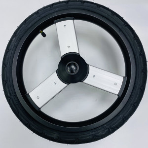 Колесо заднее коляски Bumbleride Speed 16", серебристый